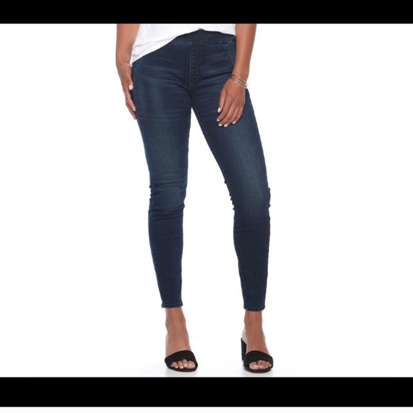 apt 9 pull on skinny jeans